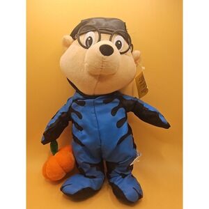 ALVIN AND THE CHIPMUNKS TOY NETWORK GREEN BLACK SKELETON COSTUME PLUSH
